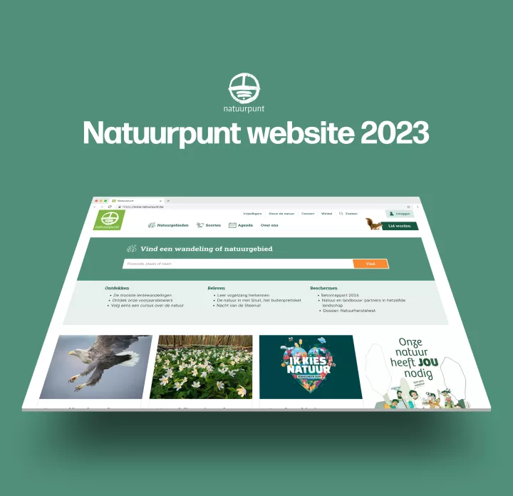 Natuurpunt website 2023