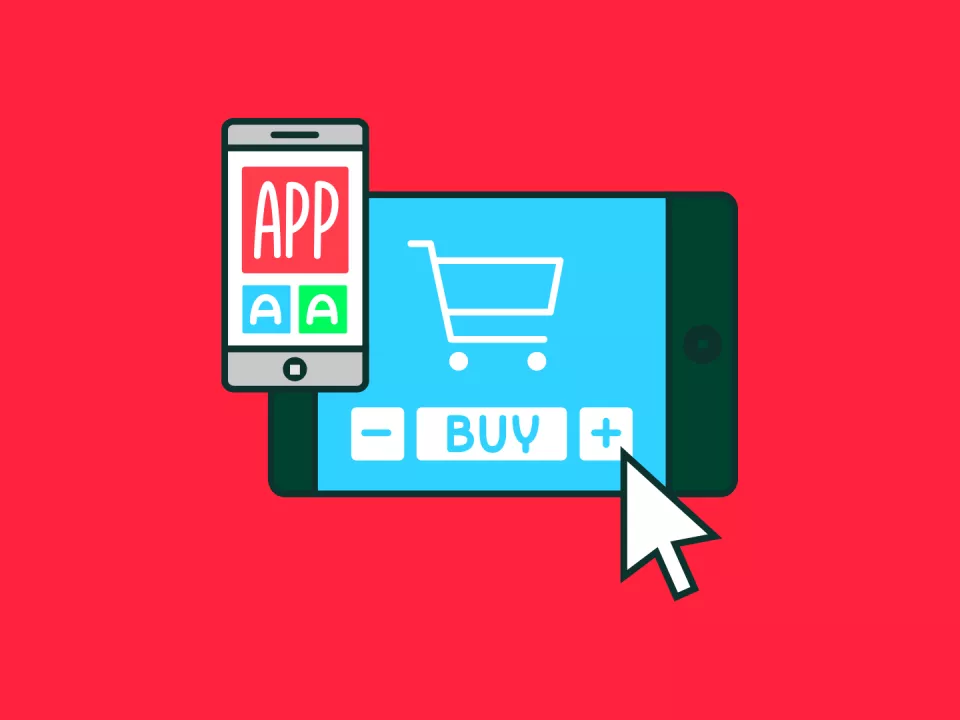 Drupal is de perfecte tool om andere applicaties aan te sturen Smartphone met een app en website op een tablet naast elkaar
