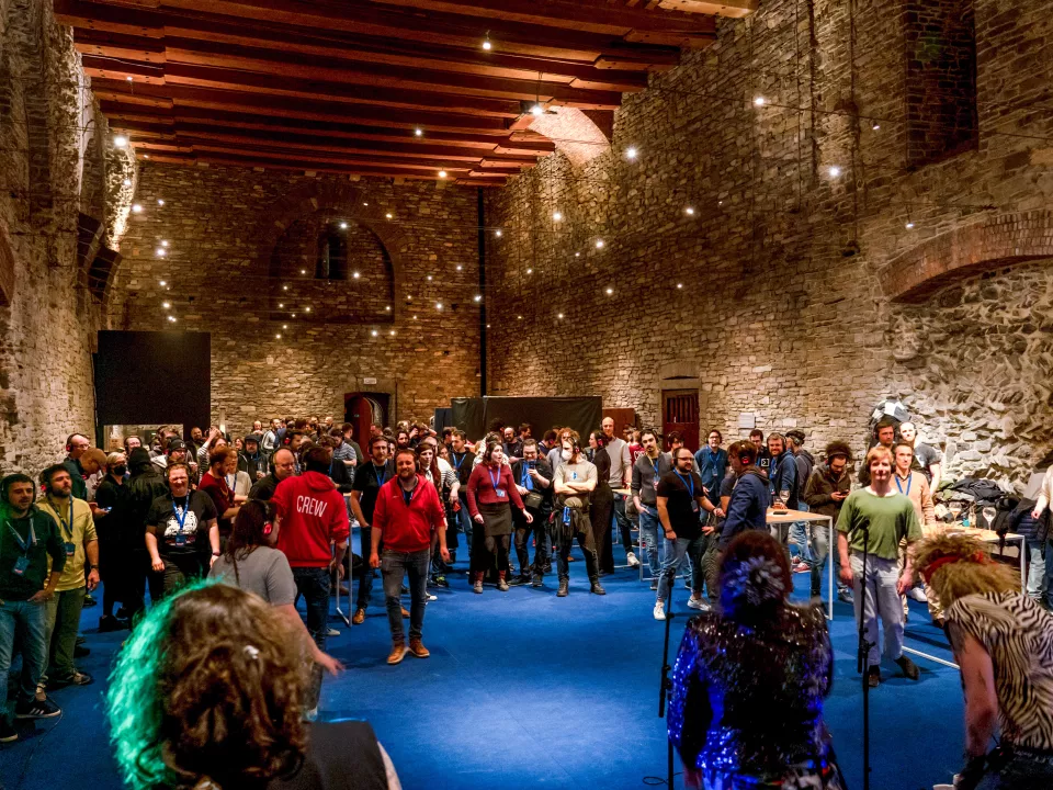 Silent Disco in het Gravensteen Silent Disco in het Gravensteen
