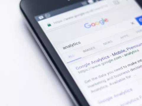 Google zoekopdracht Analytics