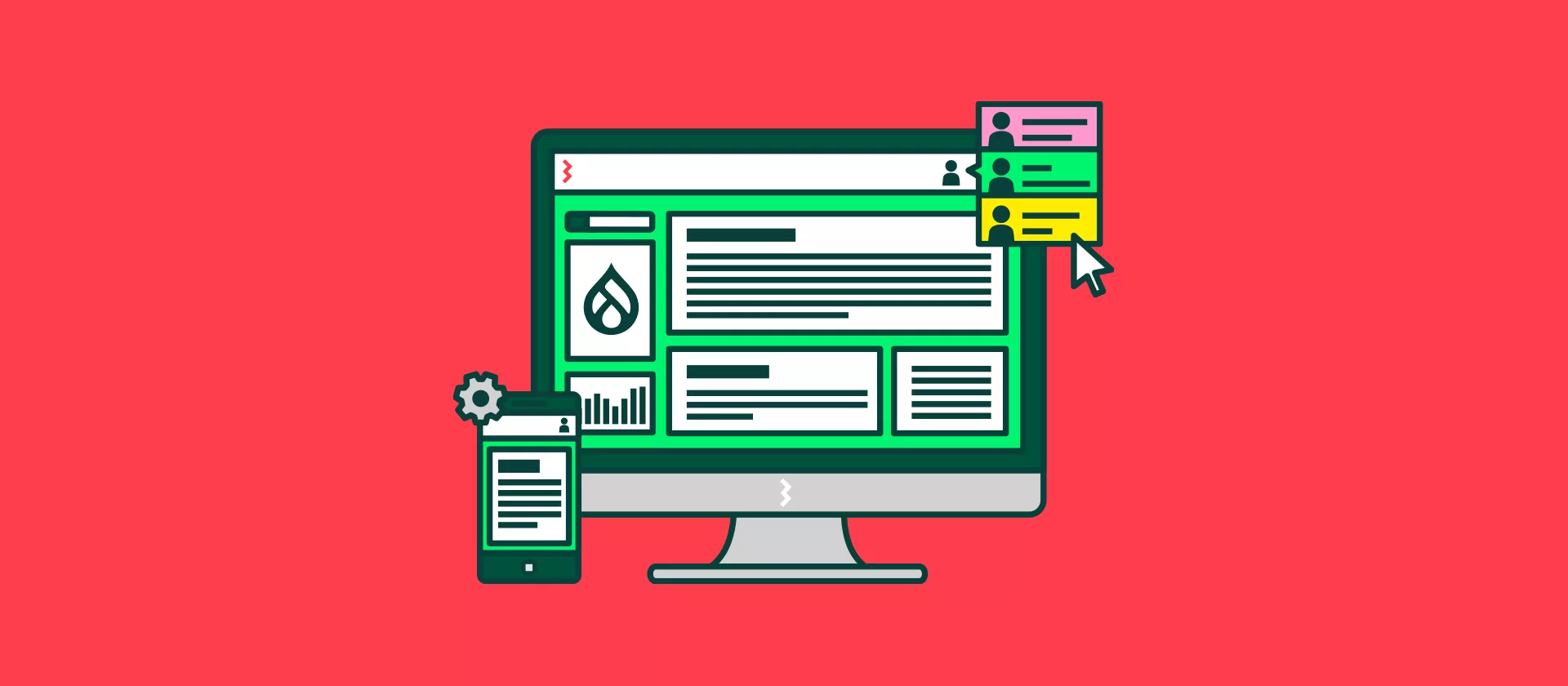 Eenvoudig websitebeheer banner Eenvoudig websitebeheer banner