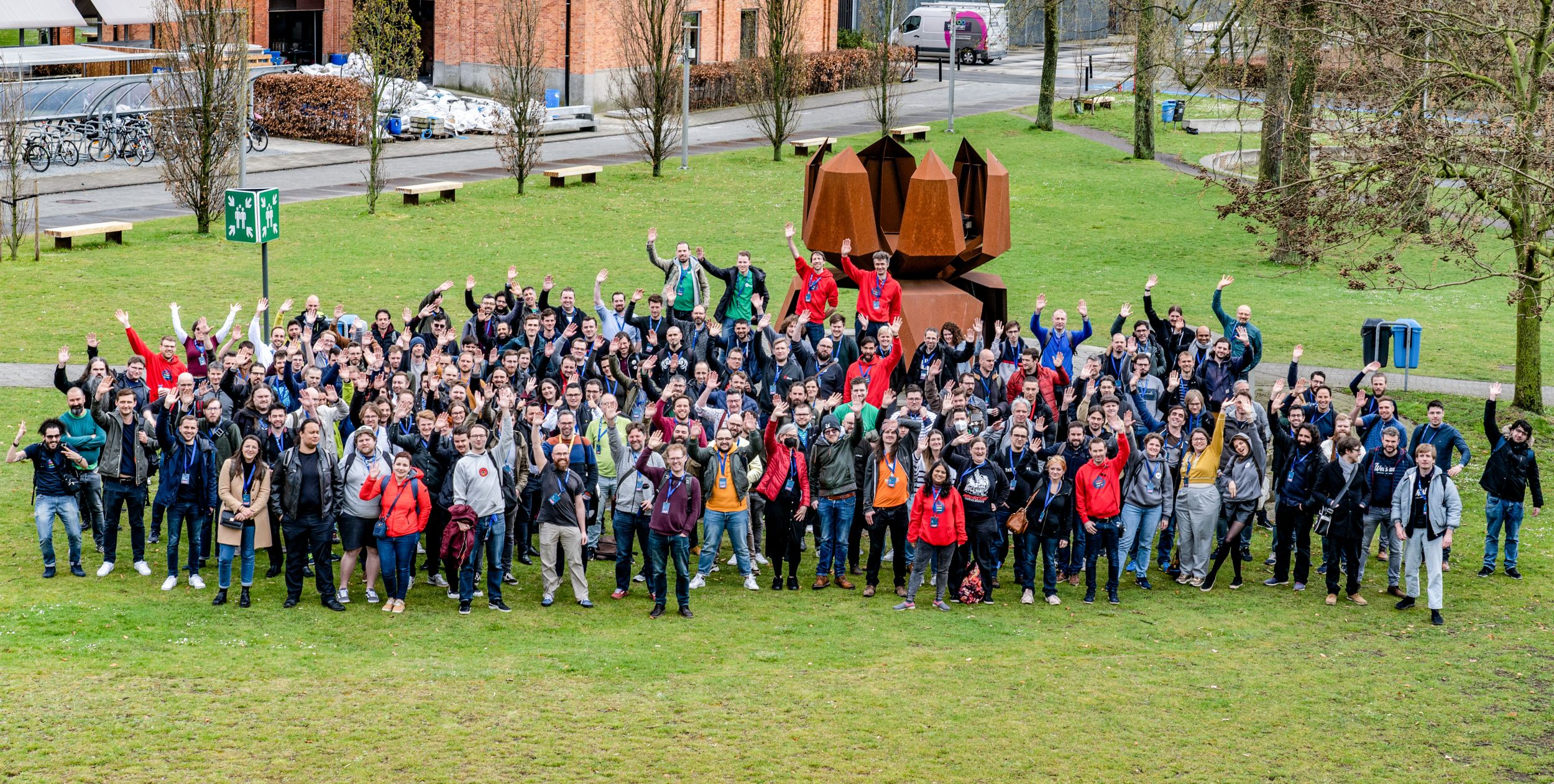 Groepsfoto Drupal Dev Days 2022