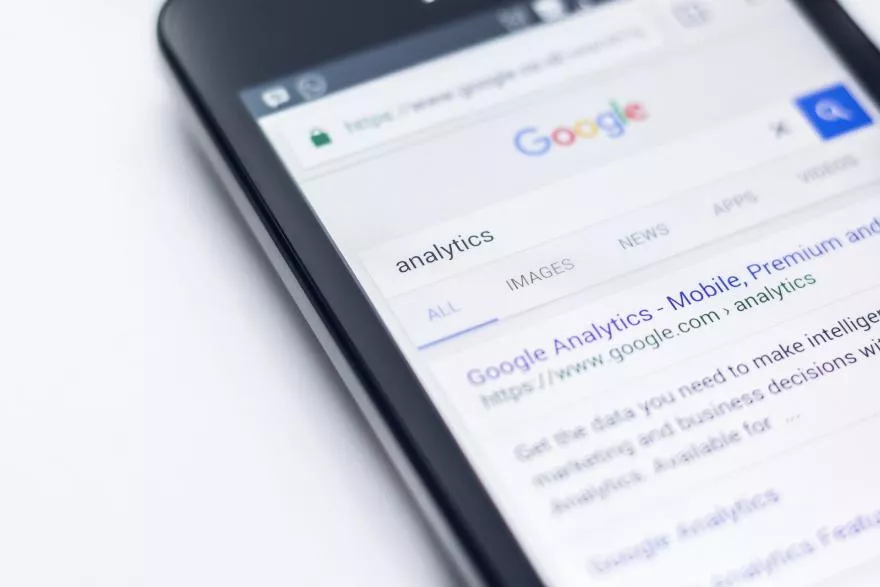 Google zoekopdracht Analytics