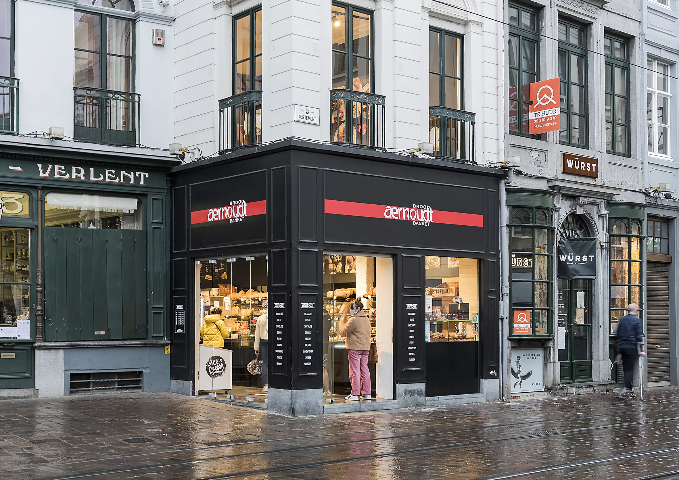 Bakkerij Aernoudt winkel Korte Munt Gent Bakkerij Aernoudt winkel Korte Munt Gent